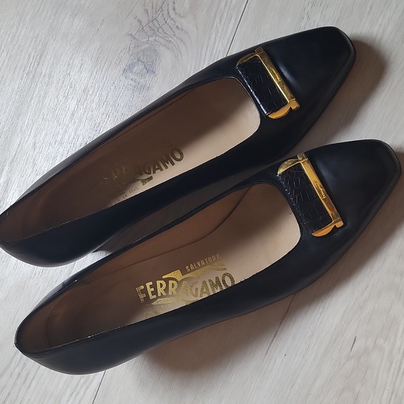 Salvatore Ferragamo Shoes - Salvatore ferragamo vintage black 6.5 shoes